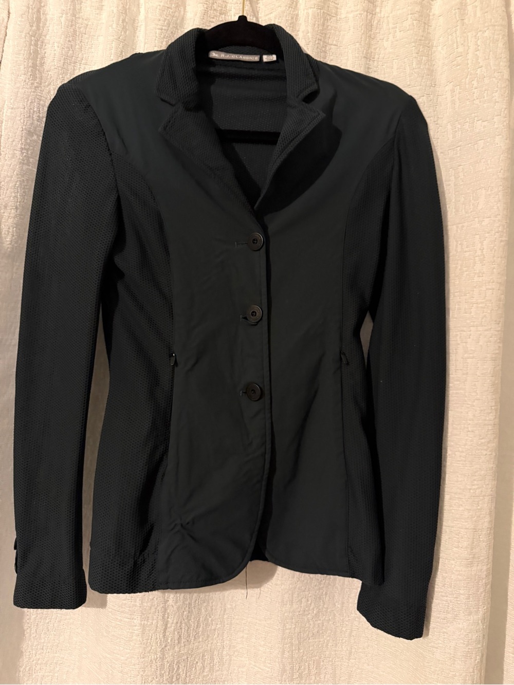 Hunter green show coat